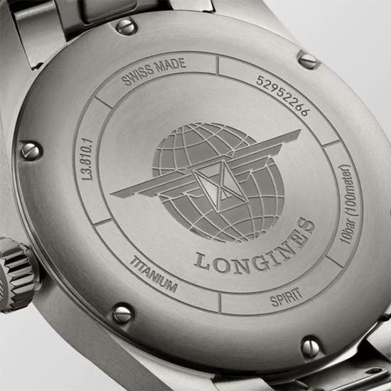L3.810.1.53.6 LONGINES ロンジン スピリット チタン 40mm