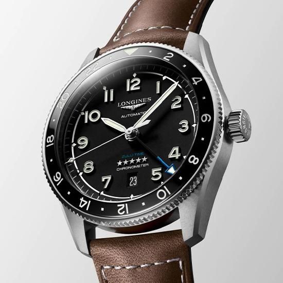 L3.812.4.53.2 LONGINES ロンジン スピリット Zulu Time 42mm