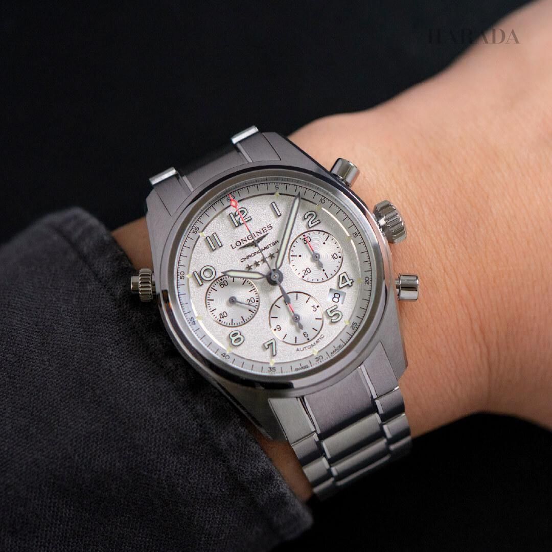 L3.820.4.73.6 ロンジン スピリット クロノグラフ 42mm - 高級腕時計