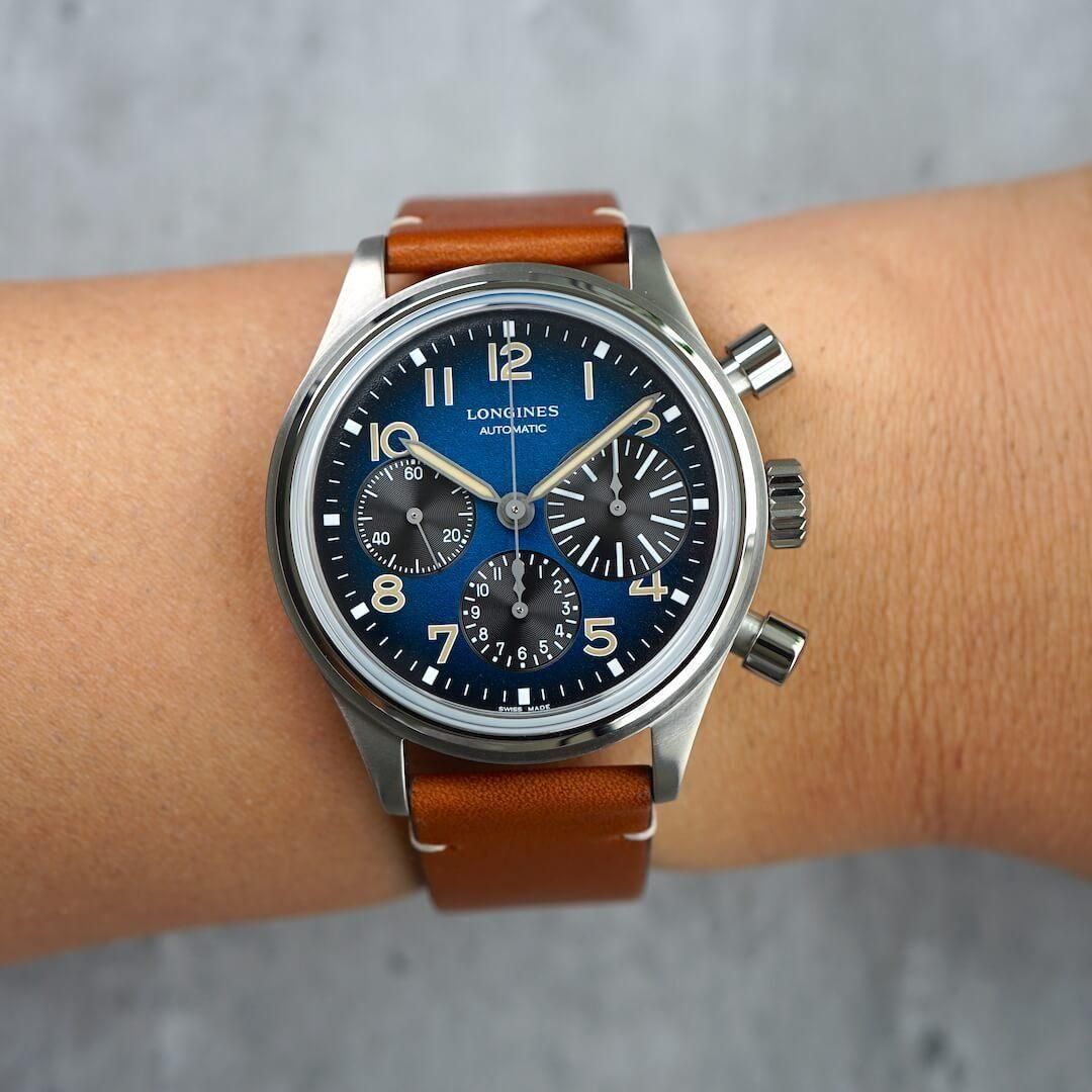 L2.816.1.93.2 LONGINES ロンジン アヴィゲーション ビッグアイ 41mm