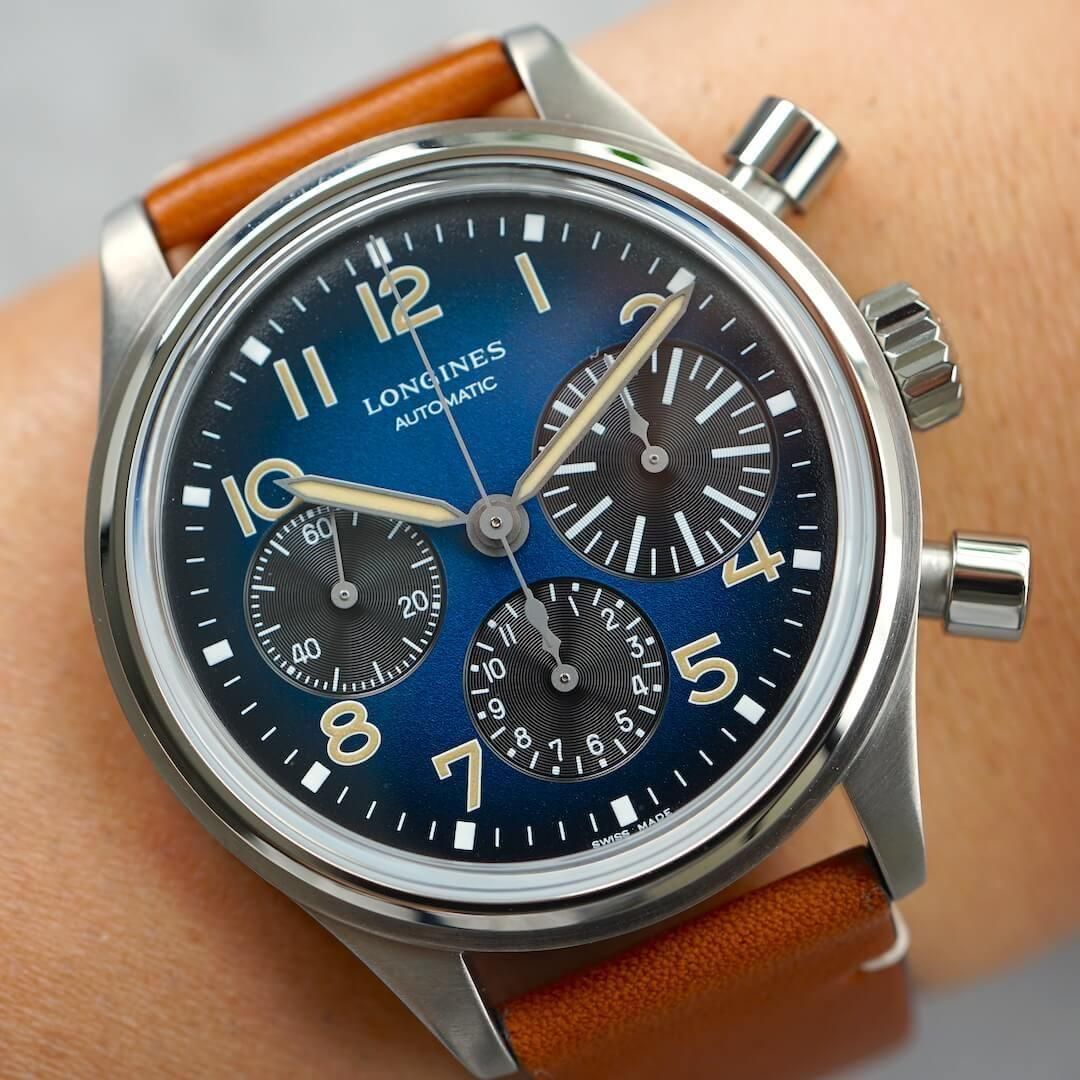 L2.816.1.93.2 LONGINES ロンジン アヴィゲーション ビッグアイ 41mm