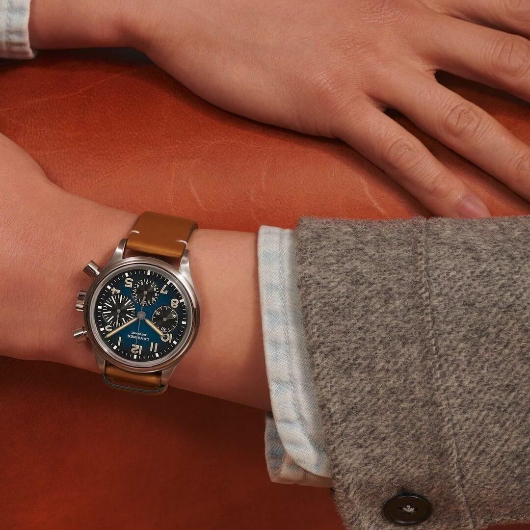 L2.816.1.93.2 LONGINES ロンジン アヴィゲーション ビッグアイ 41mm