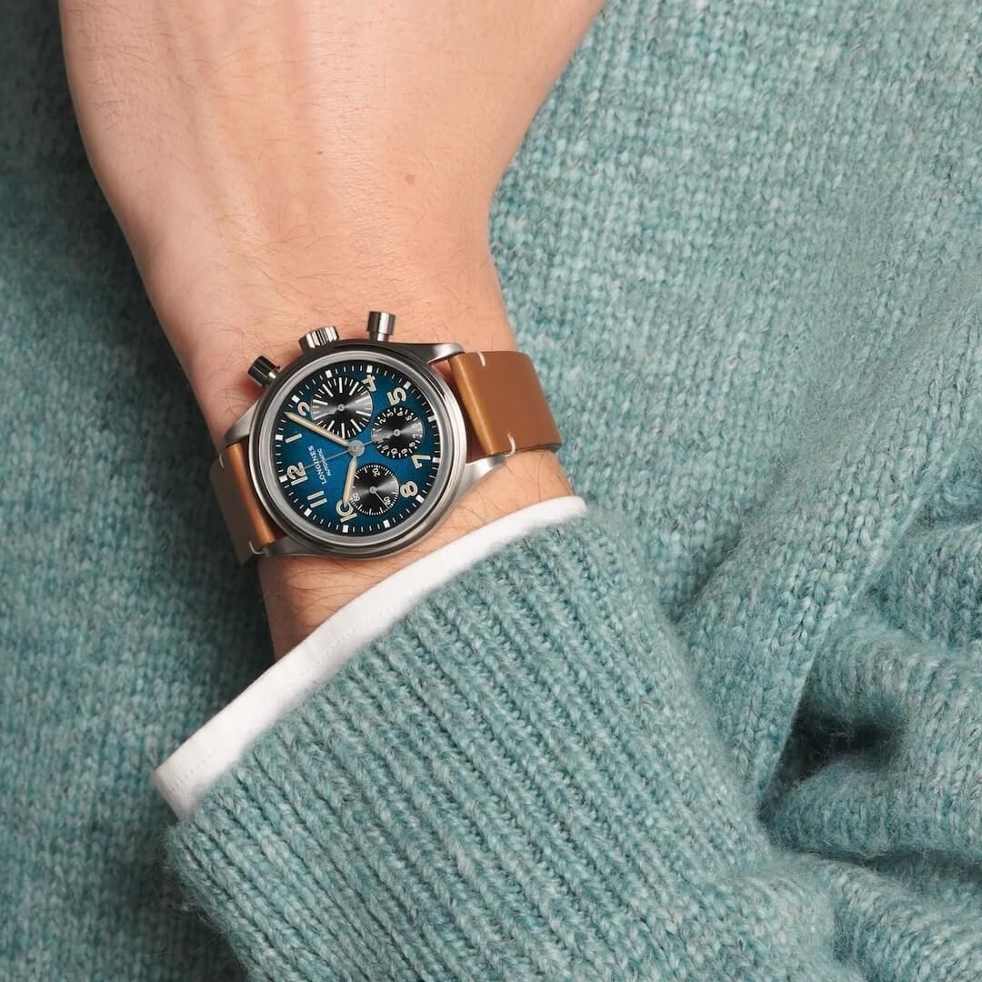 L2.816.1.93.2 LONGINES ロンジン アヴィゲーション ビッグアイ 41mm