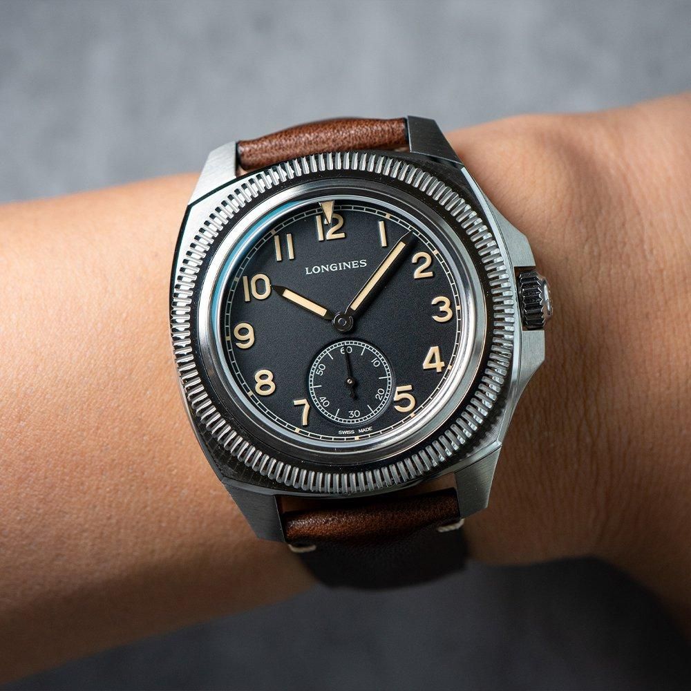  L2.838.4.53.9 LONGINES ロンジン パイロット マジェテック ボックスエディション 43mm