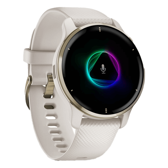 010-02496-42 GARMIN ガーミン ヴェニュー2 プラス アイボリー / クリームゴールド
