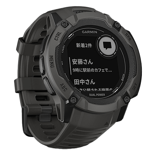 010-02805-22 GARMIN ガーミン インスティックト2X デュアルパワー