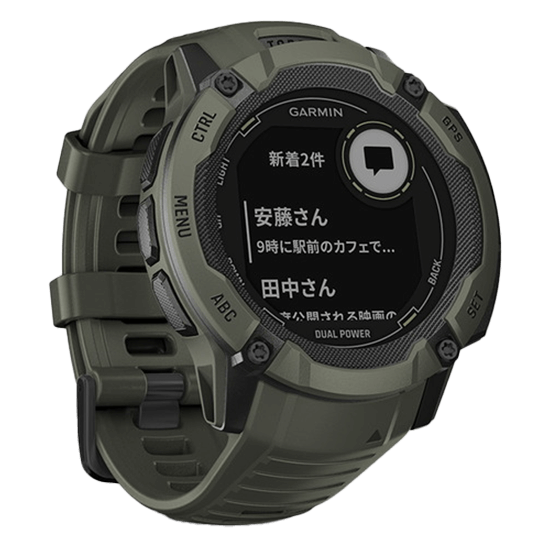 010-02805-52 GARMIN ガーミン インスティックト2X デュアルパワー