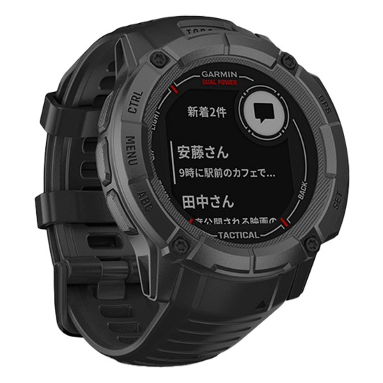 010-02805-72 GARMIN ガーミン インスティックト2X デュアルパワー