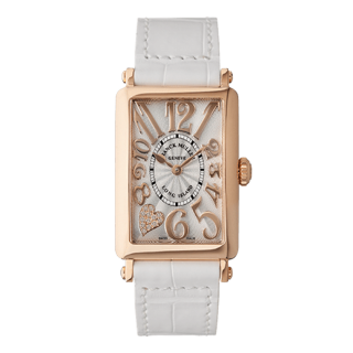 FRANCK MULLER フランクミュラー ロングアイランドレリーフ ハート ダイヤモンド 902QZRELC7DLTD 5N ホワイト