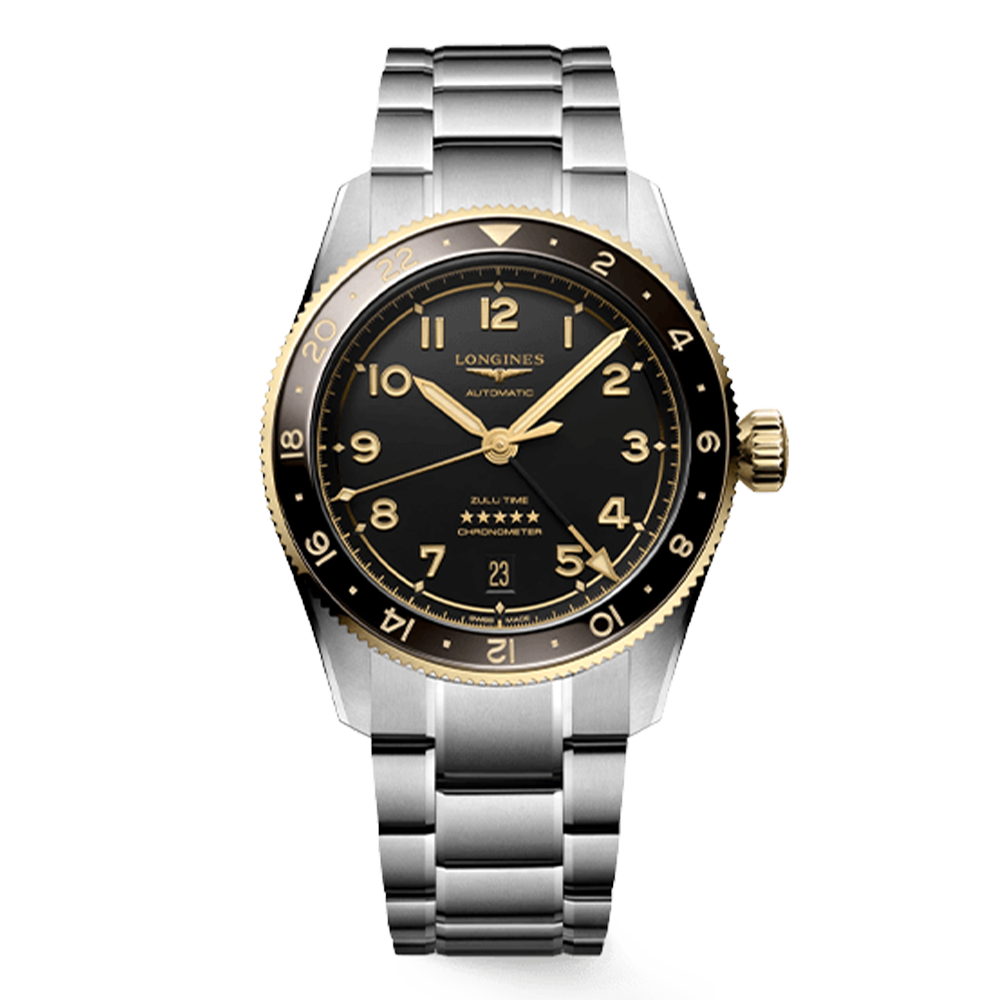 L3.802.5.53.9 LONGINES ロンジン スピリット Zulu Time 39mm - 高級 L3.802.5.53.9 LONGINES ロンジン スピリット Zulu Time 39mm - 高級