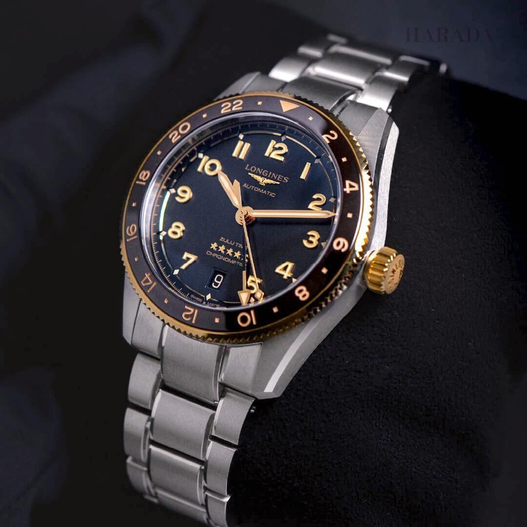 L3.802.5.53.6 LONGINES ロンジン スピリット Zulu Time 39mm