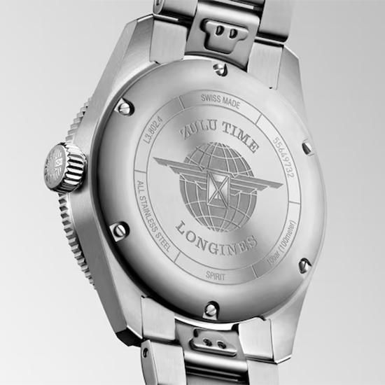  L3.802.4.63.6 LONGINES ロンジン スピリット Zulu Time 39mm