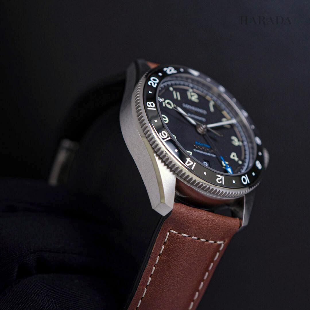  L3.802.4.53.2 LONGINES ロンジン スピリット Zulu Time 39mm