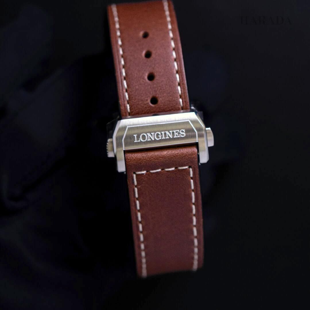  L3.802.4.53.2 LONGINES ロンジン スピリット Zulu Time 39mm