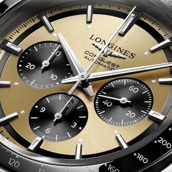  L3.835.4.32.6 LONGINES ロンジン コンクエスト クロノグラフ 42mm