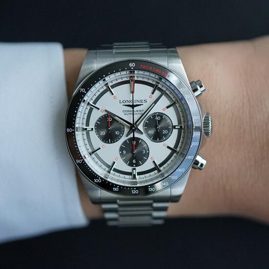 L3.835.4.72.6 LONGINES ロンジン コンクエスト クロノグラフ 42mm