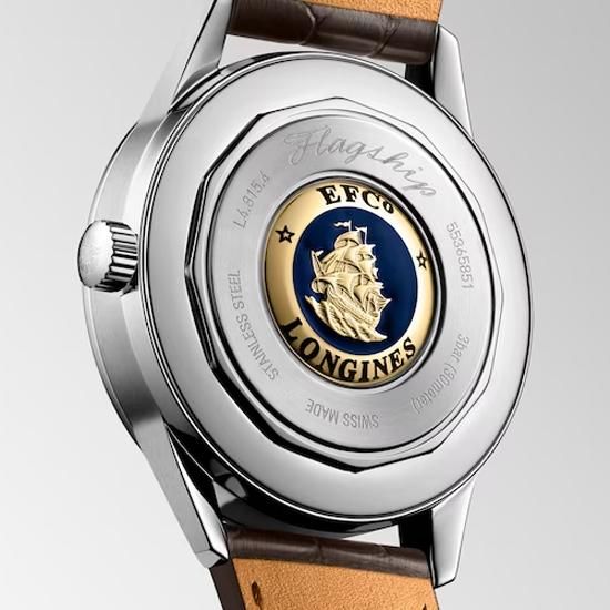 L4.815.4.78.2 LONGINES ロンジン フラッグシップ ヘリテージ ムーンフェイズ 38.5mm