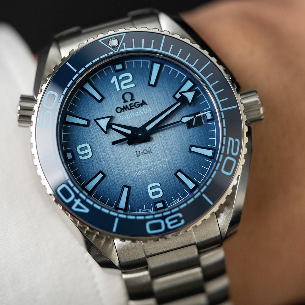  215.30.40.20.03.002 OMEGA オメガ シーマスター プラネットオーシャン600M Summer Blue