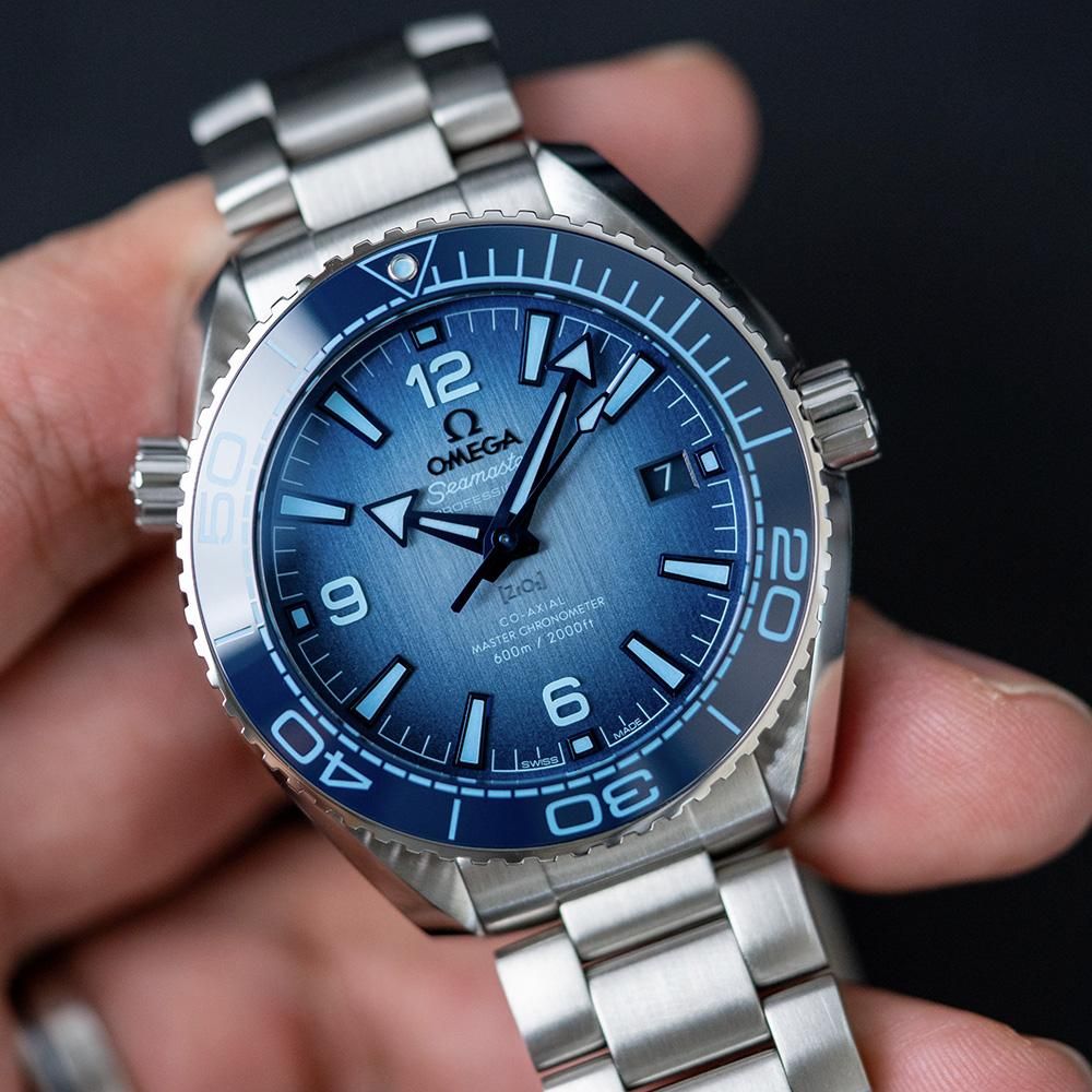  215.30.40.20.03.002 OMEGA オメガ シーマスター プラネットオーシャン600M Summer Blue