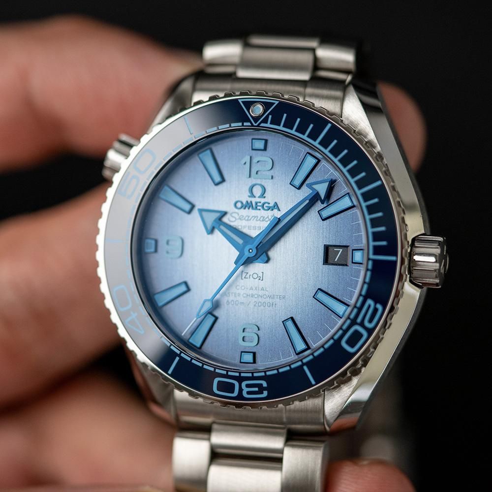  215.30.40.20.03.002 OMEGA オメガ シーマスター プラネットオーシャン600M Summer Blue