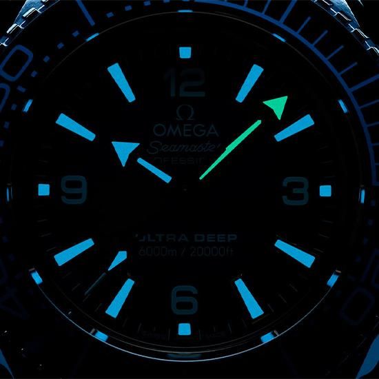  215.30.46.21.03.002 OMEGA オメガ シーマスター プラネットオーシャン 6000M Summer Blue