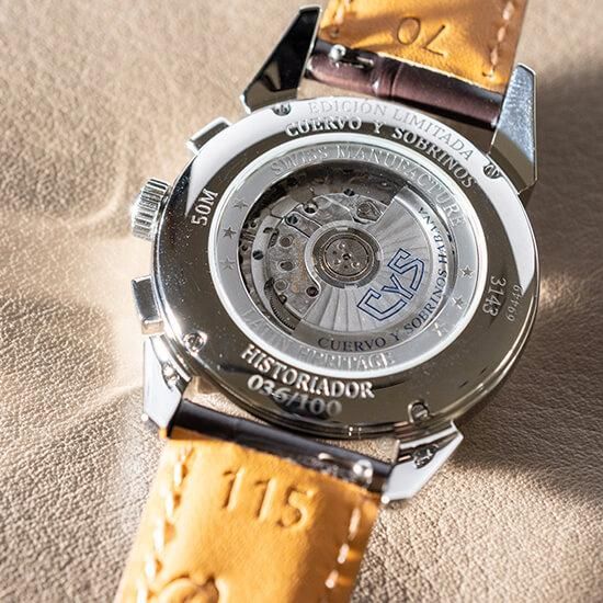  【世界限定100本(うち国内12本)】 3143-1S Cuervo y Sobrinos クエルボ・イ・ソブリノス ヒストリアドール クロノグラフォ 1946