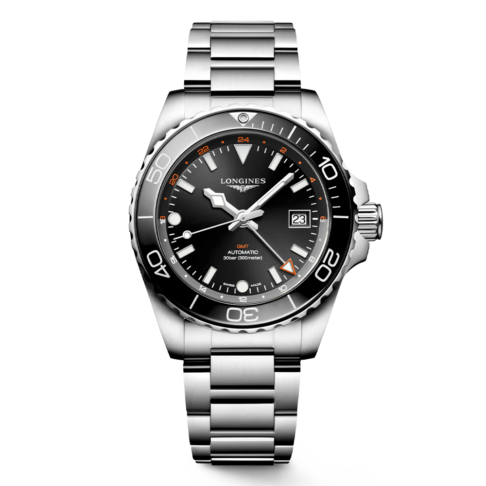 L3.790.4.66.6 LONGINES ロンジン ハイドロコンクエストGMT - 高級腕時計 正規販売店 ハラダHQオンラインショップ