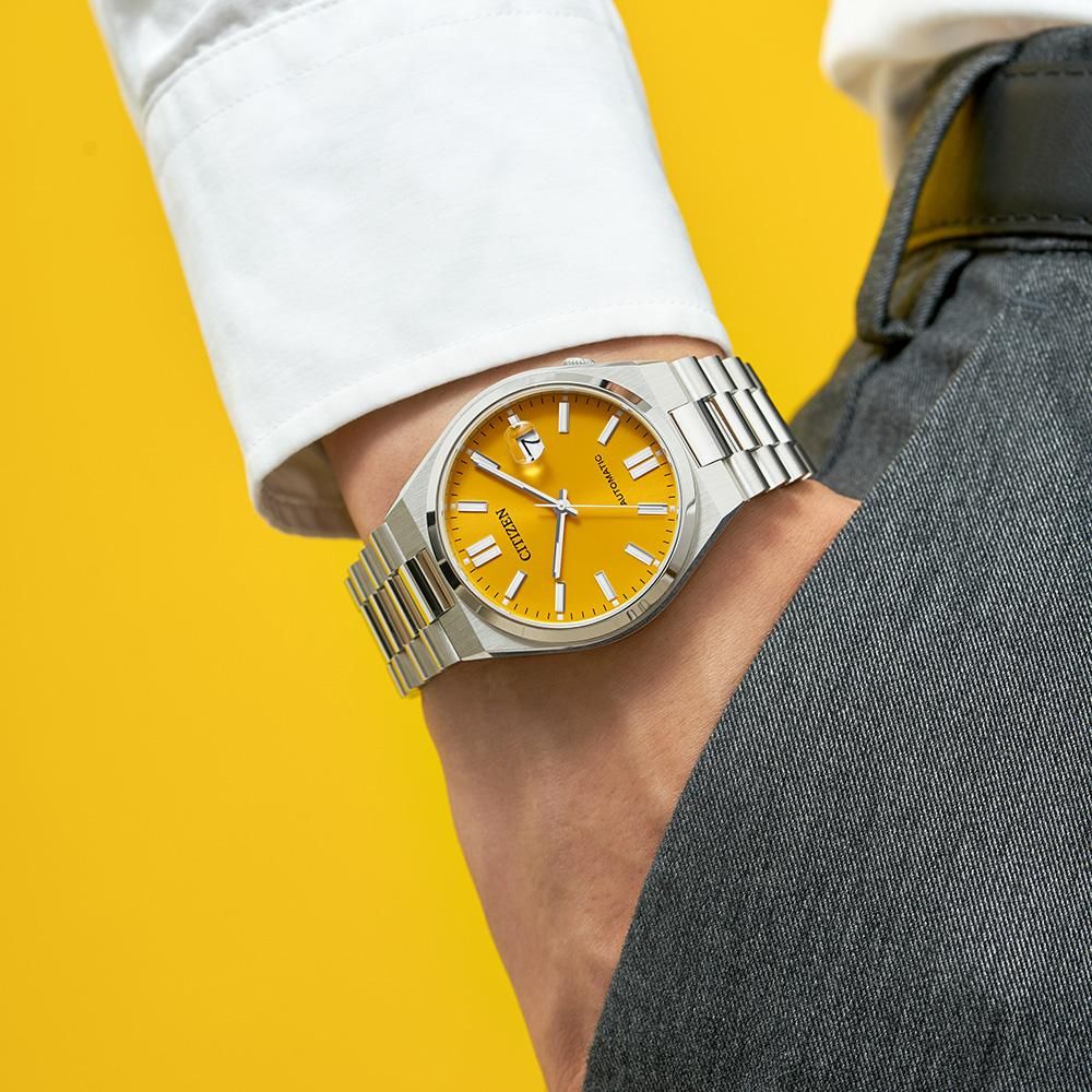 CITIZEN COLLECTION メカニカル NJ0150-81Z シチズンコレクション ツヨサ イエロー NJ0150-81Z メンズ
