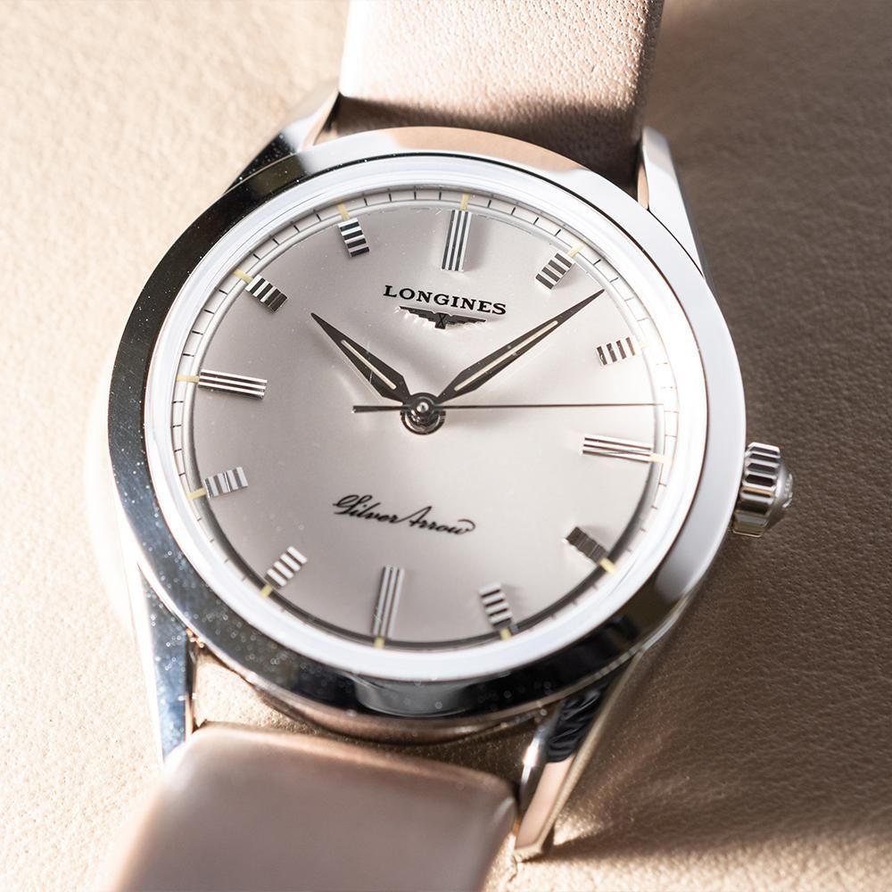 L2.834.4.72.2 LONGINES ロンジン ヘリテージ クラシック シルバーアロー 38.5mm