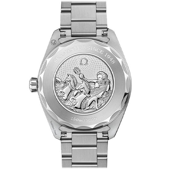 220.10.43.22.03.002 OMEGA オメガ シーマスター アクアテラ 150M GMT ワールドタイマー Summer Blue