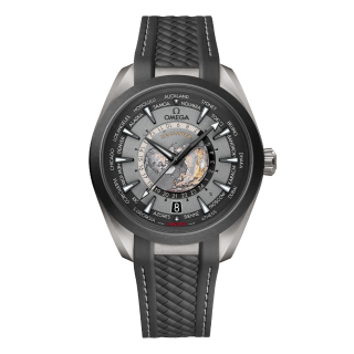 220.92.43.22.99.001 OMEGA オメガ シーマスター アクアテラ 150M GMT ワールドタイマー 43MM