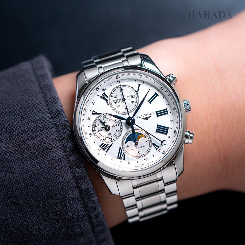 L2.673.4.71.6 LONGINES ロンジン マスターコレクション クロノ ムーンフェイズ 40mm