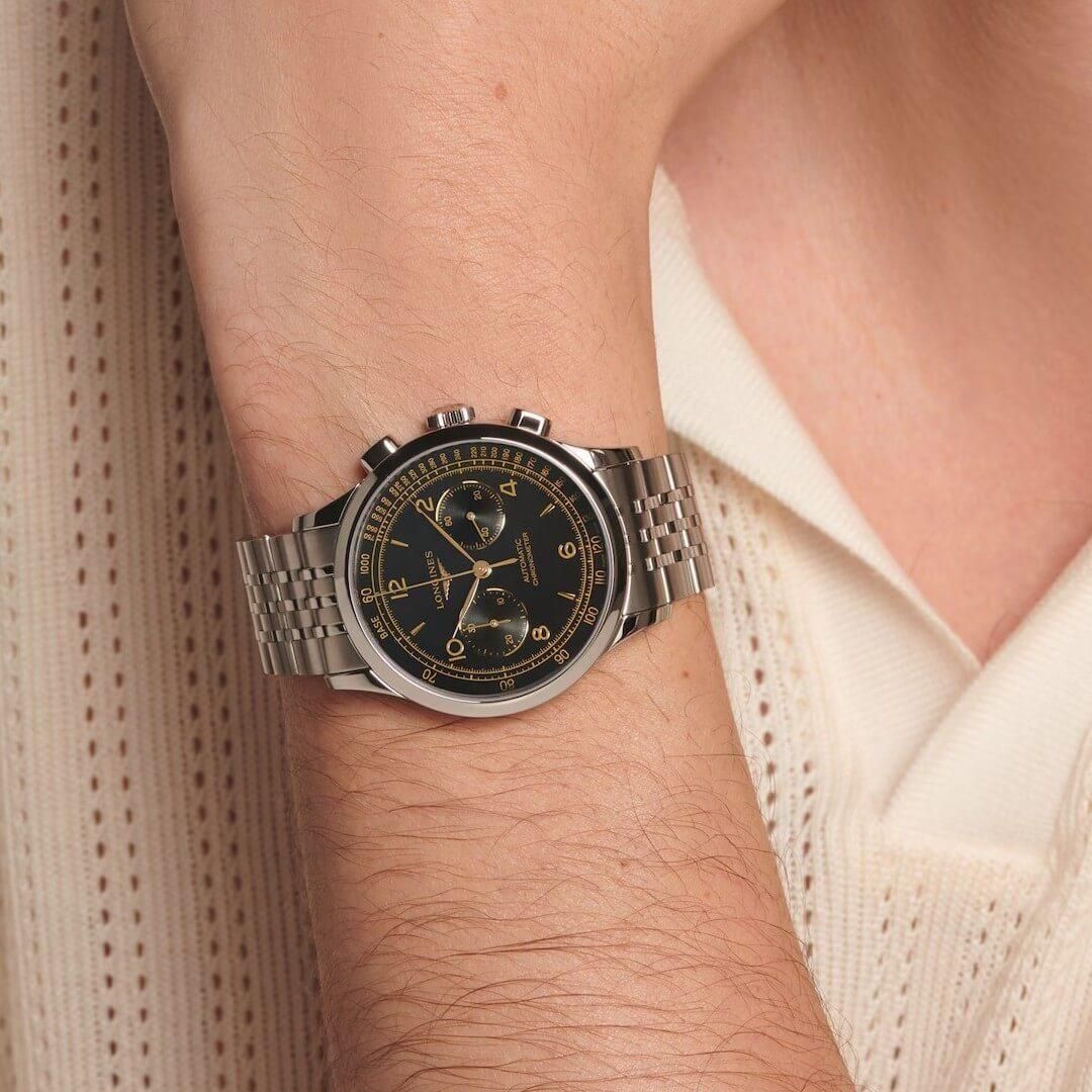 L2.921.4.56.6 LONGINES ロンジン レコード 40mm