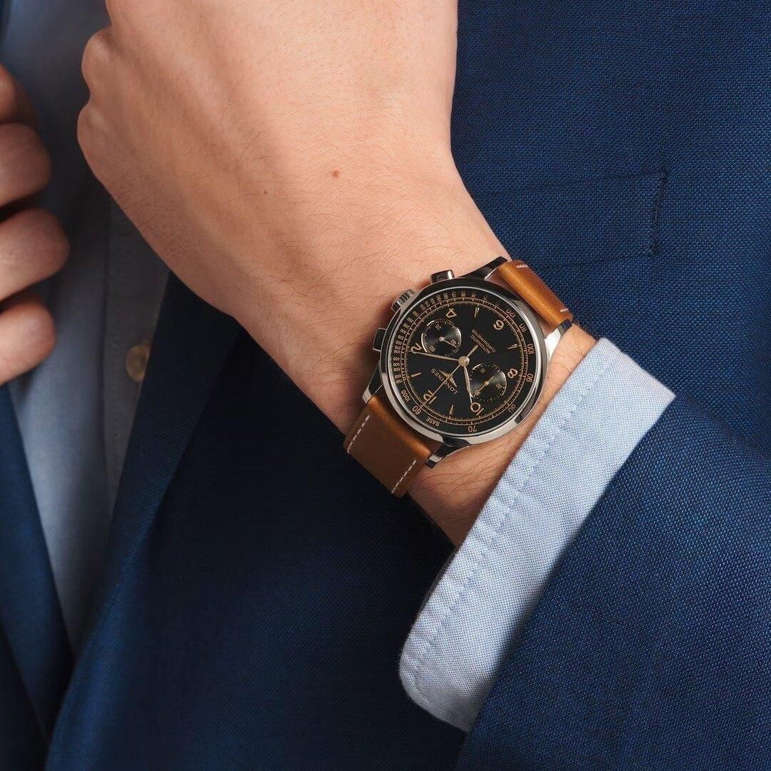 L2.921.4.56.2 LONGINES ロンジン レコード 40mm