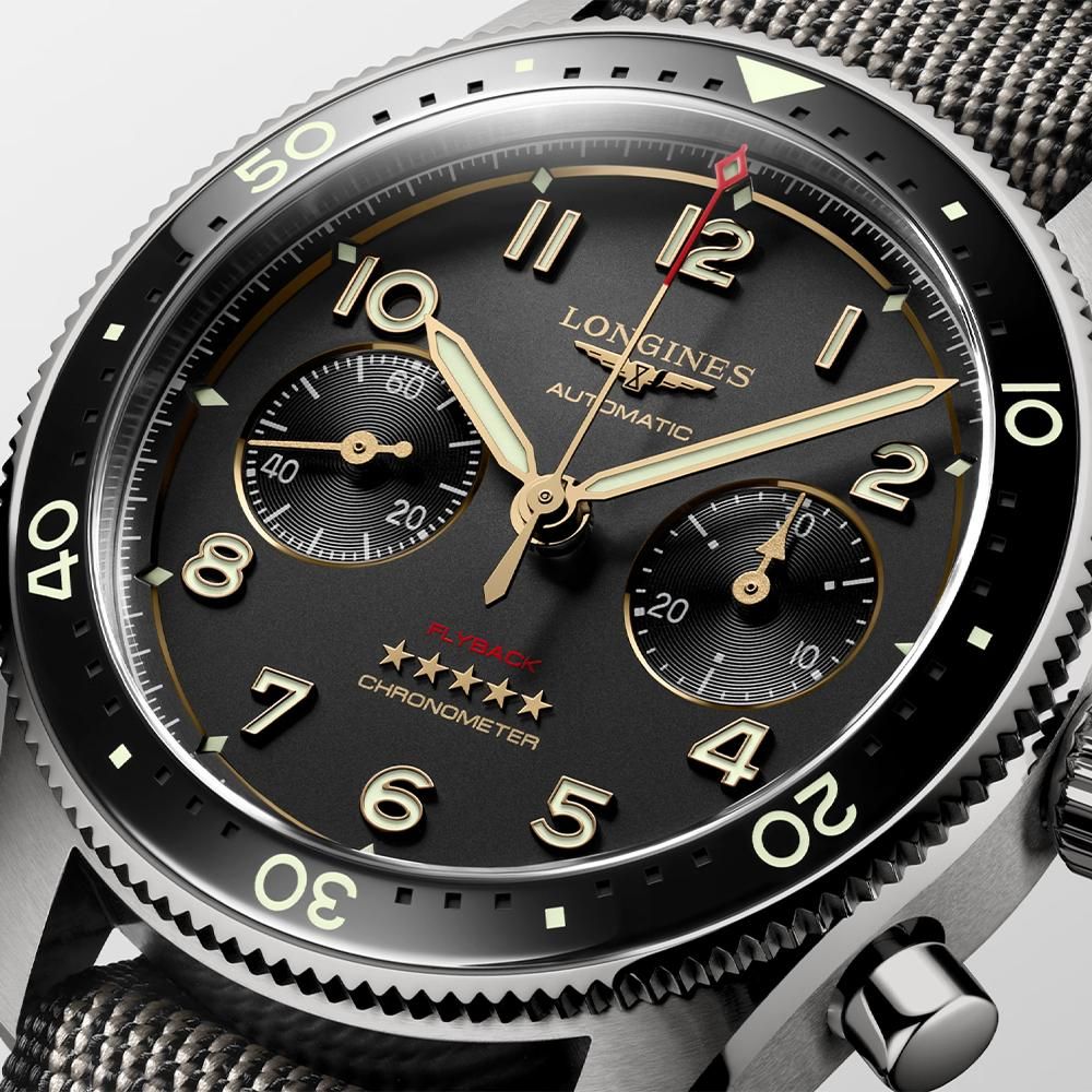 L3.821.1.53.2 LONGINES ロンジン スピリット フライバック チタニウム 42mm