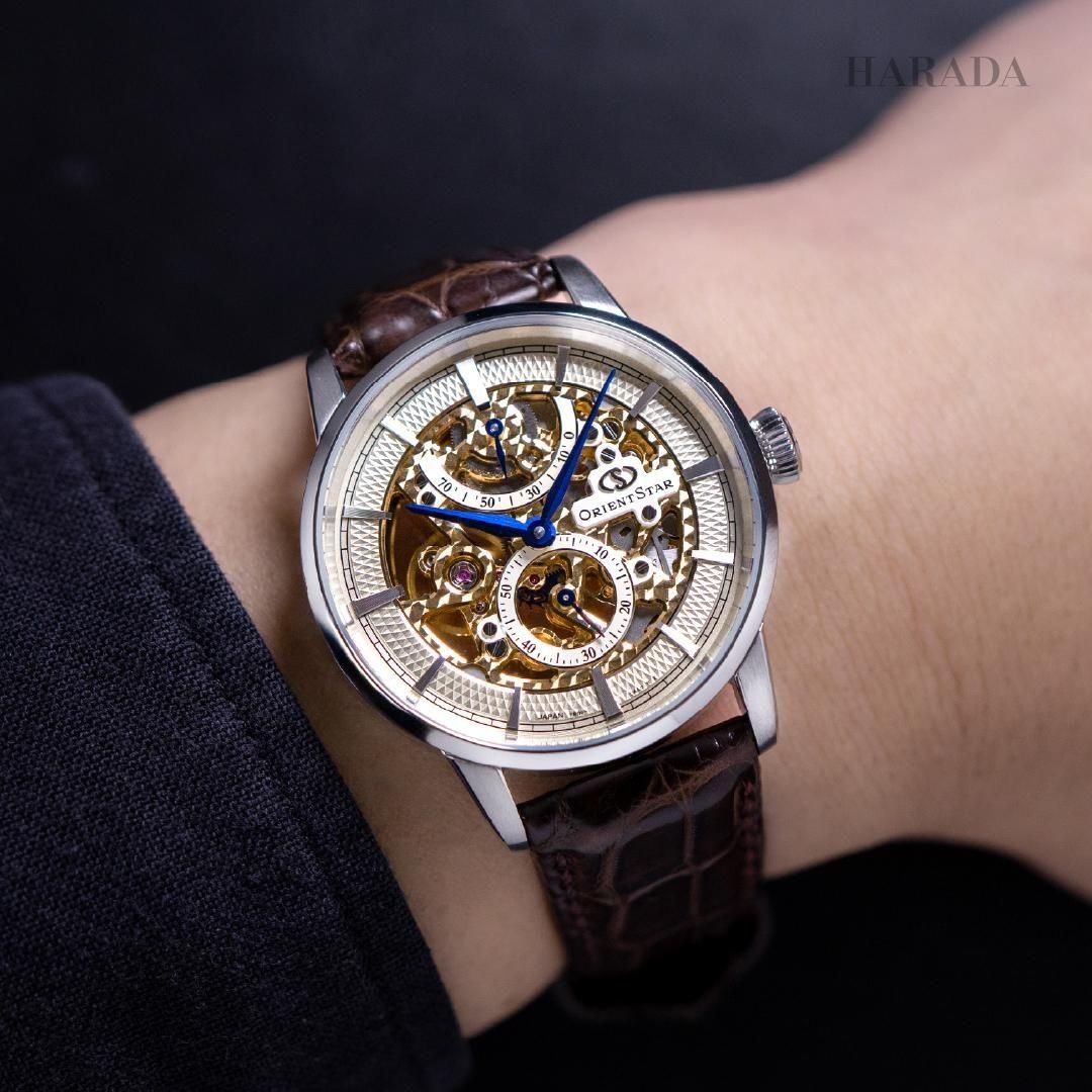 RK-AZ0001S ORIENT STAR オリエントスター M45 F8 スケルトン ハンドワインディング