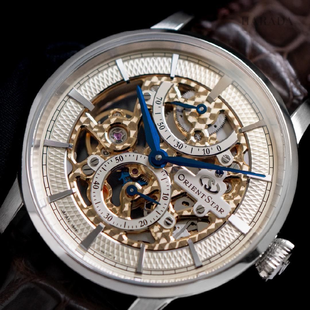 RK-AZ0001S ORIENT STAR オリエントスター M45 F8 スケルトン ハンドワインディング