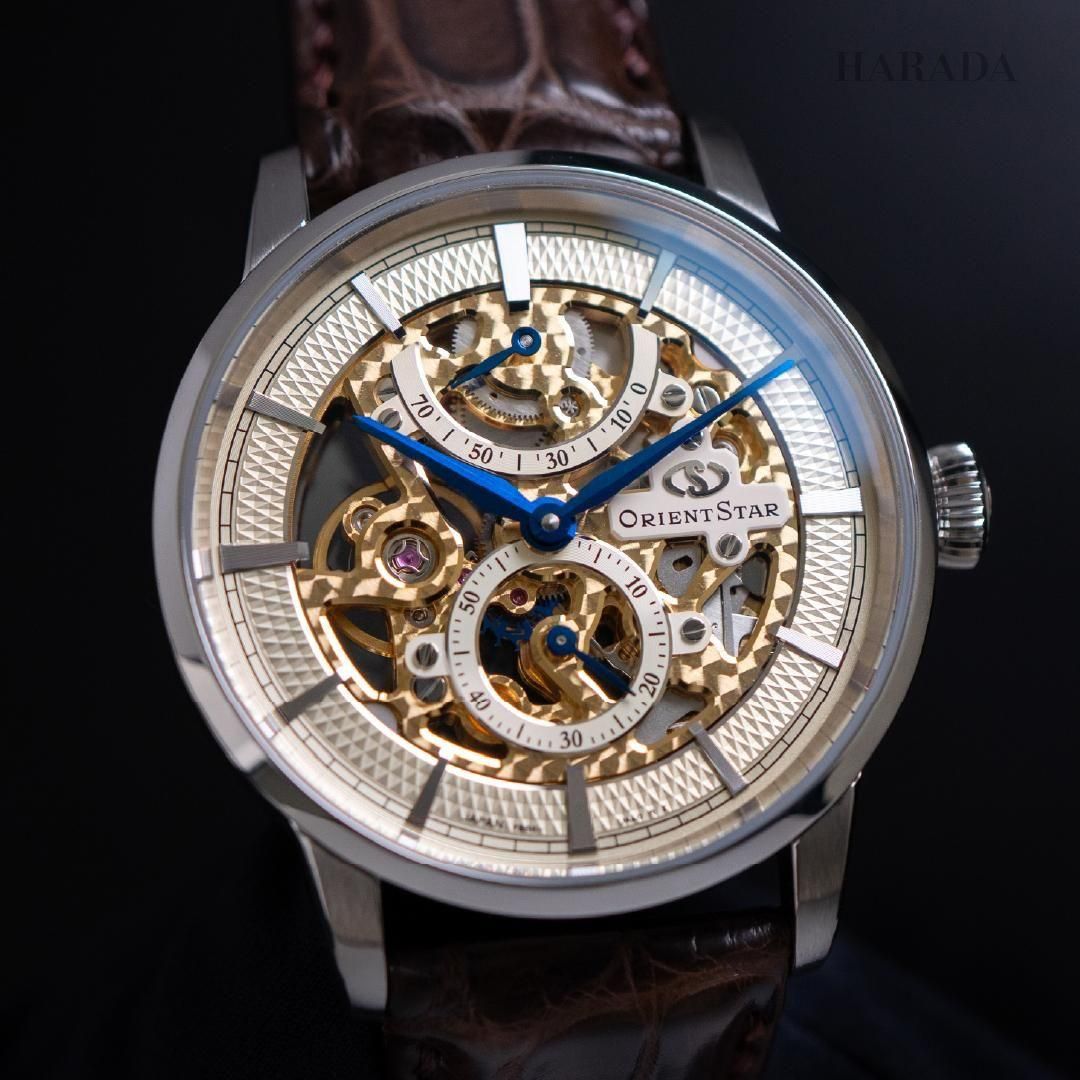RK-AZ0001S ORIENT STAR オリエントスター M45 F8 スケルトン ハンドワインディング