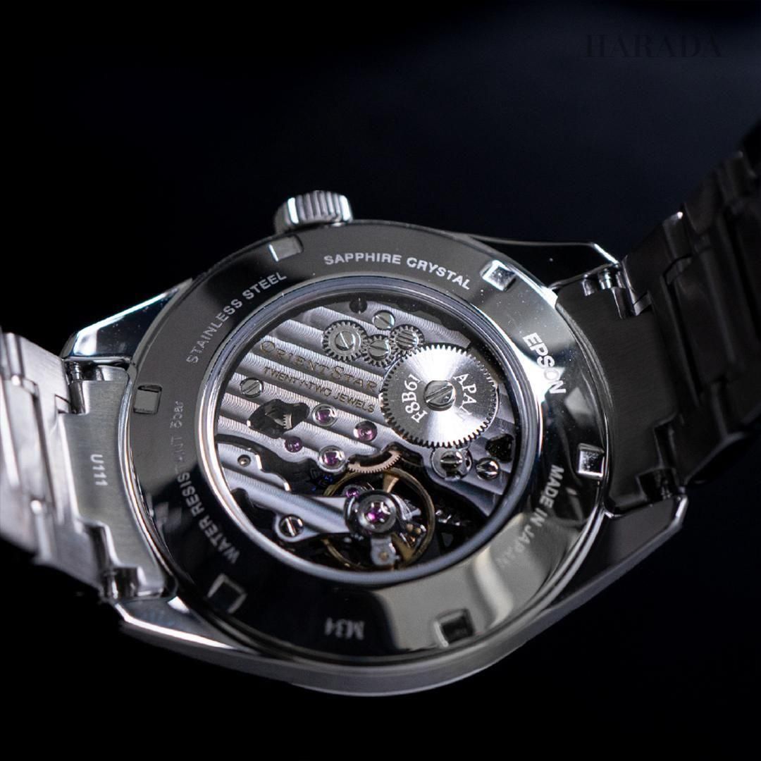 5626 未使用 オリエントM34 F8 スケルトン RK-AZ0102N オリエントスター M34 F8 スケルトン ハンドワインディング RK