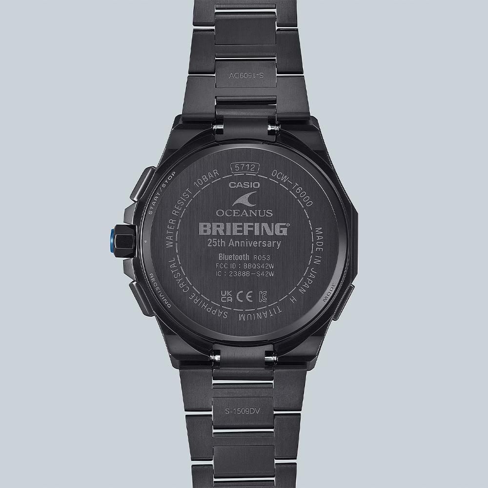  OCW-T6000BR-1AJR CASIO カシオ オシアナス BRIEFING生誕25周年記念モデル