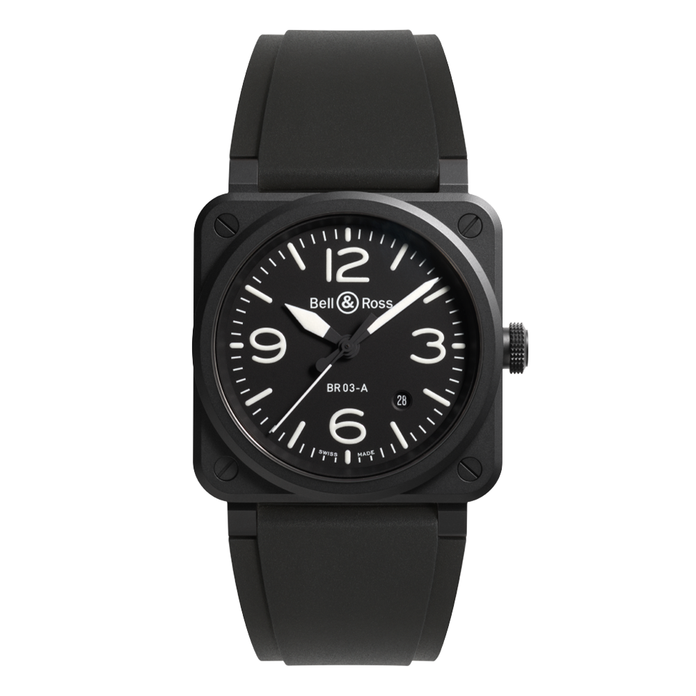 BR03A-BL-CE/SRB ֥åޥå Bell & Ross ٥& 󥹥ȥ NEW BR03