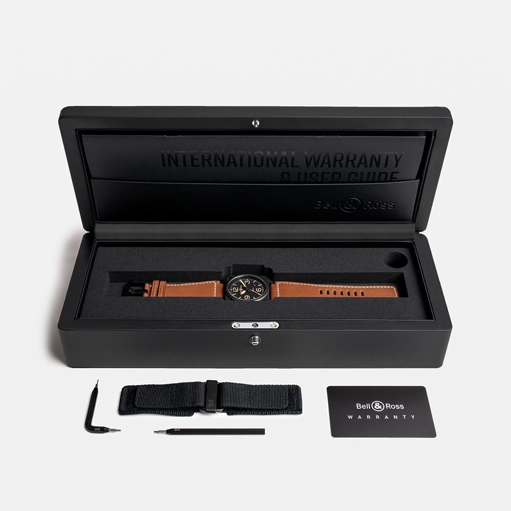 BR03A-HER-CE/SCA ヘリテージ Bell & Ross ベル&ロス インストゥルメント NEW BR03
