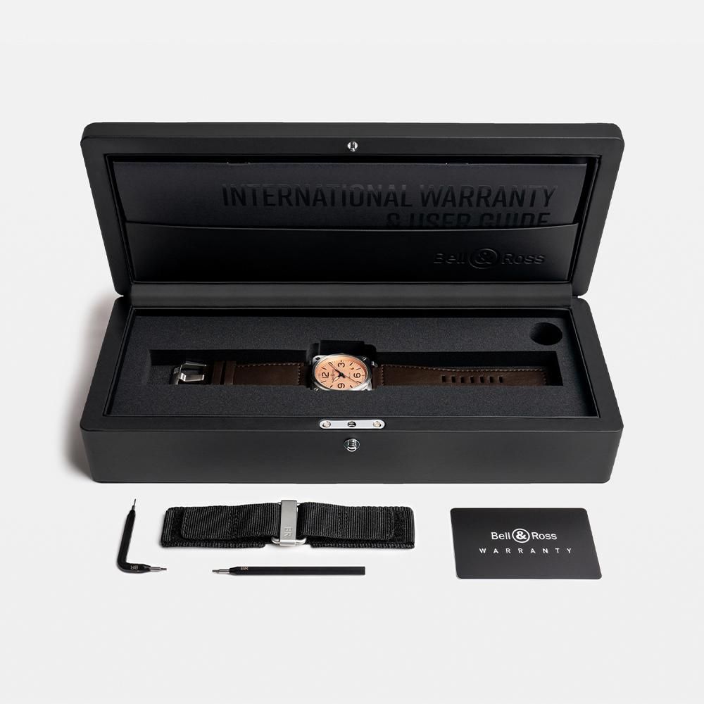 BR03A-GB-ST/SCA カッパー Bell & Ross ベル&ロス インストゥルメント NEW BR03