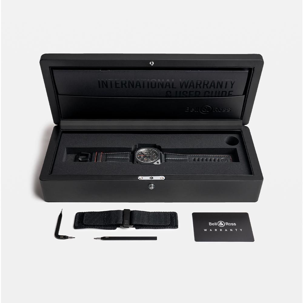 【500本限定】BR0394-BTR-CE/SCA ブラックトラック Bell & Ross ベル&ロス インストゥルメント BR03-94