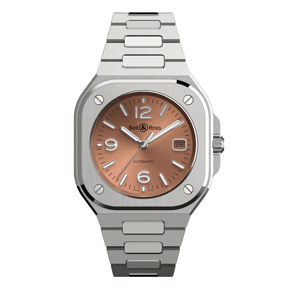 BR05A-BR-ST/SST カッパーブラウン Bell & Ross ベル&ロス インストゥルメント BR05