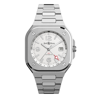 BR05G-SI-ST/SST ۥ磻 Bell & Ross ٥& 󥹥ȥ BR05 GMT