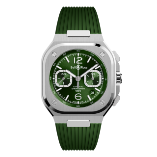BR05C-GN-ST/SRB グリーンスティール Bell & Ross ベル&ロス インストゥルメンツ BR05 クロノ