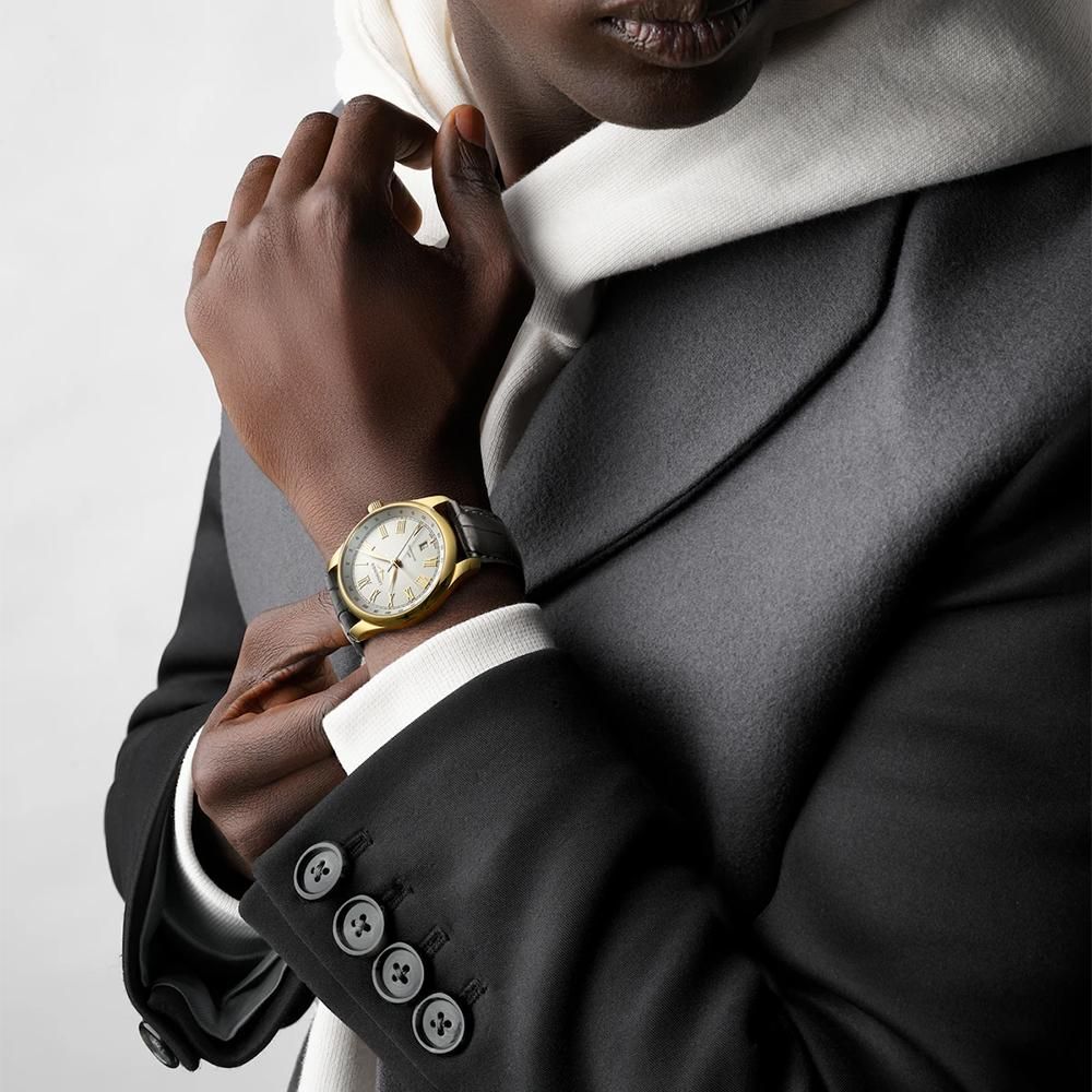  【世界限定500本】 L2.844.6.71.2 LONGINES ロンジン マスターコレクション GMT 40mm