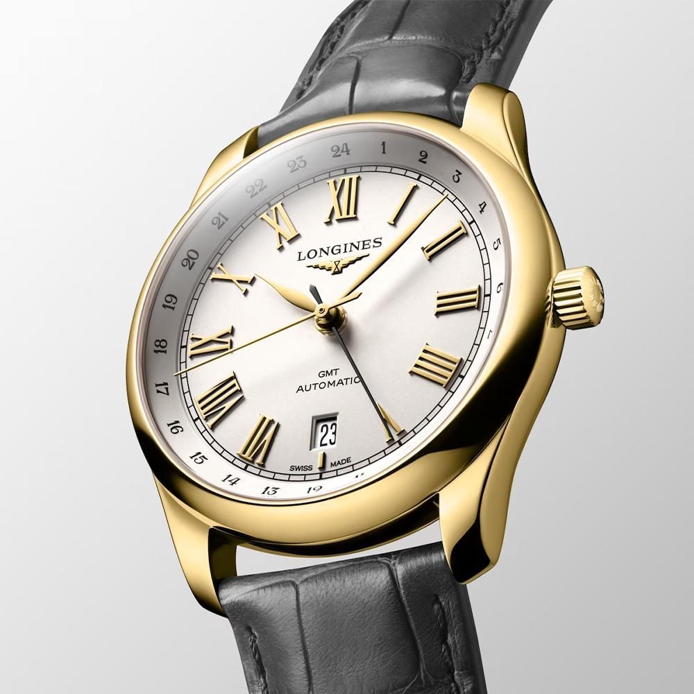  【世界限定500本】 L2.844.6.71.2 LONGINES ロンジン マスターコレクション GMT 40mm