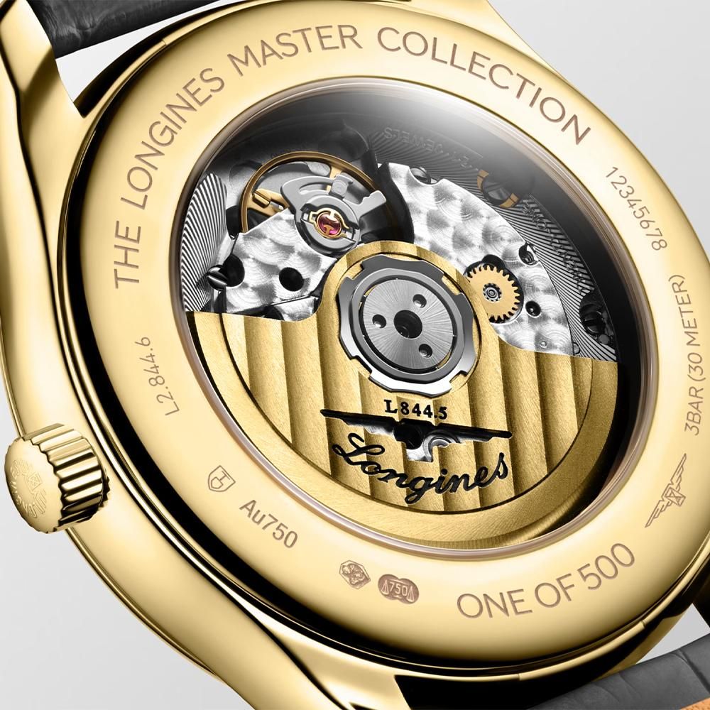  【世界限定500本】 L2.844.6.71.2 LONGINES ロンジン マスターコレクション GMT 40mm